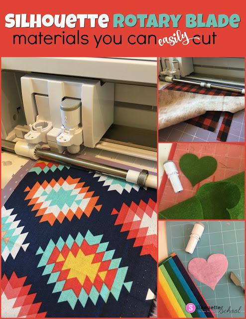 SILHOUETTE CAMEO 4 ROTARY BLADE: WHAT IT CAN CUT | SWING DESIGN