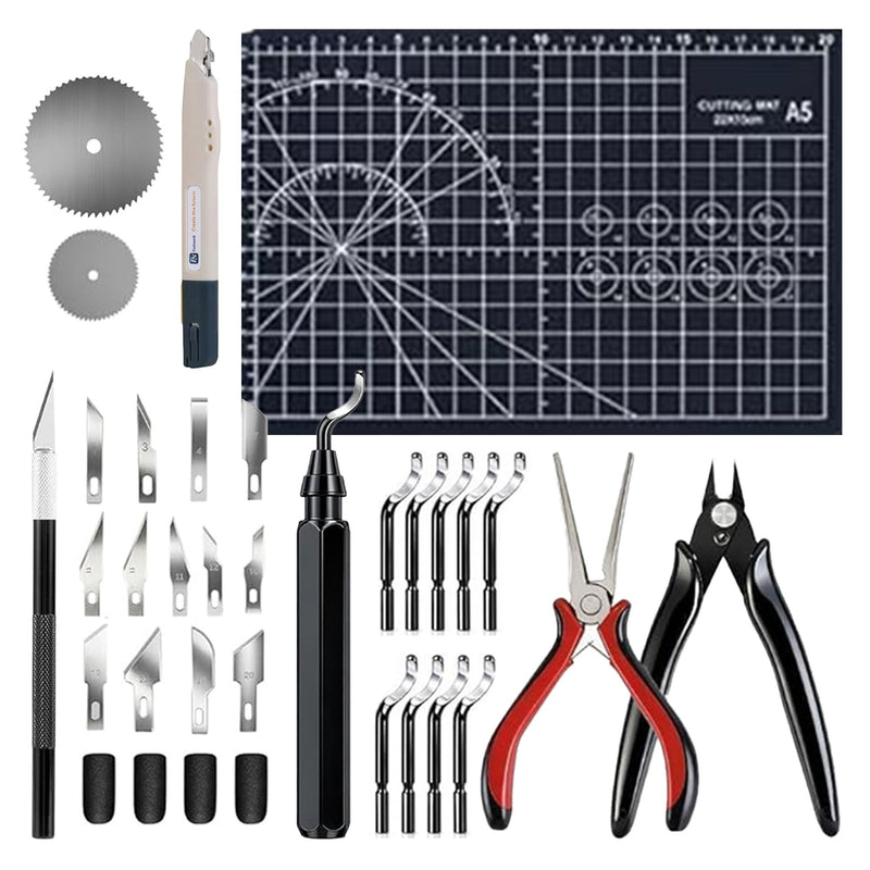 141 Piece 3D Printer Tool Kit & Accessory Kit with Cordless Rotary Sander 3D Printer Bambu Lab