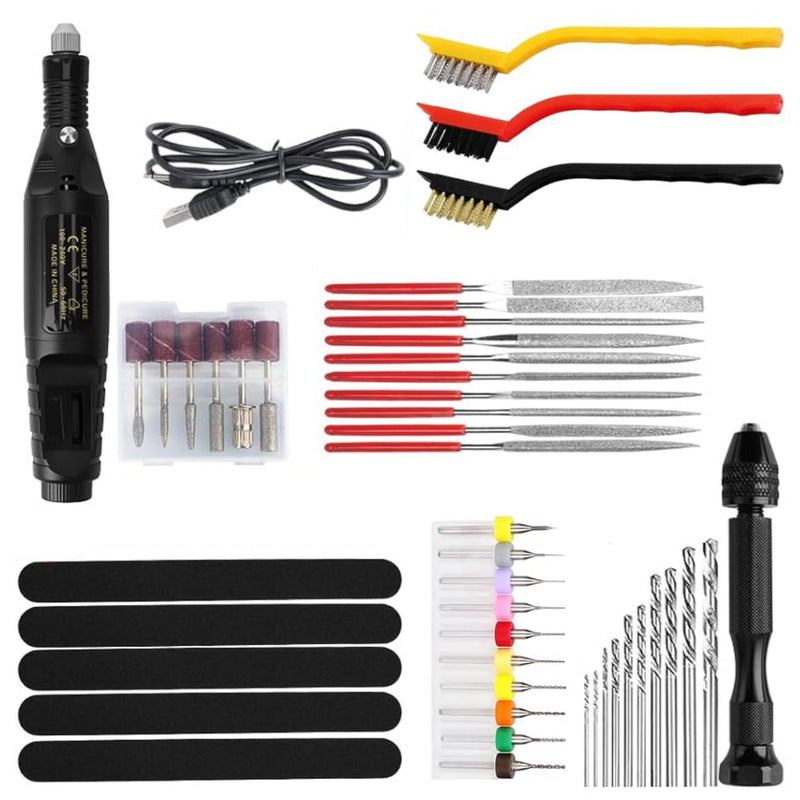 201 Piece 3D Printer Tool Kit, Finishing Kit & Cleaning Kit with Storage Case