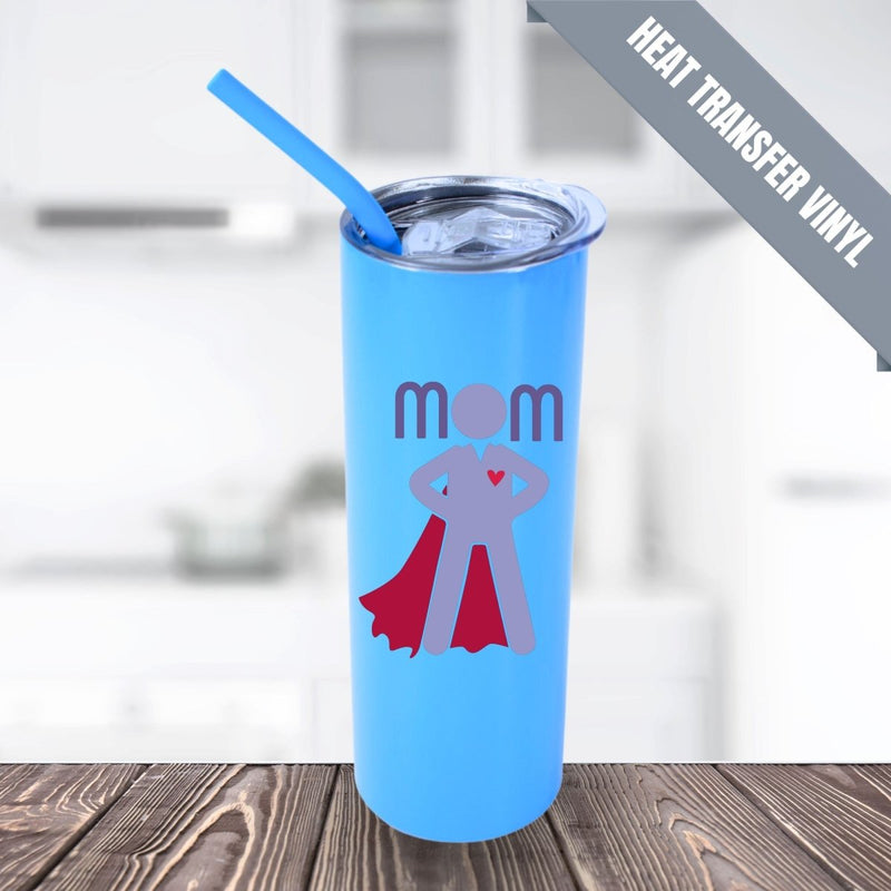 ProSub 20oz Epoxy & Engravable Coated Stainless Steel Skinny Tumbler - Blue25 Count - Swing Design11