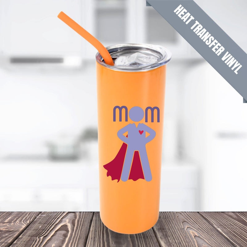 ProSub 20oz Epoxy & Engravable Coated Stainless Steel Skinny Tumbler - Orange25 Count - Swing Design9