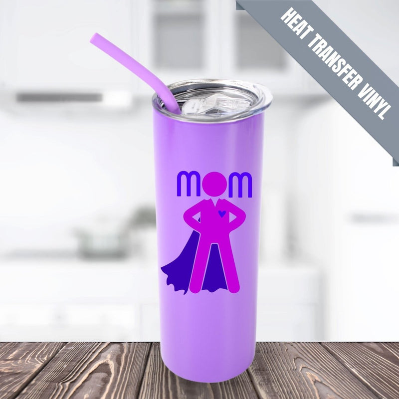 ProSub 20oz Epoxy & Engravable Coated Stainless Steel Skinny Tumbler - Purple25 Count - Swing Design