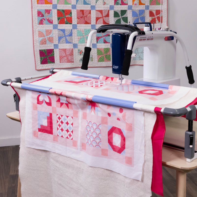 Grace Little Rebel Bundle with Cutie Breeze Quilting Frame