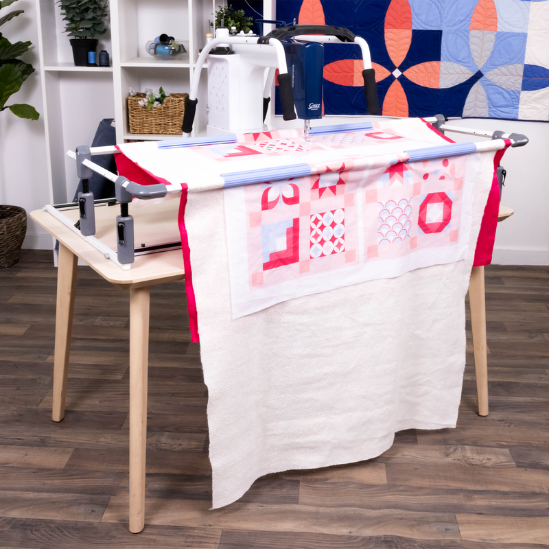 Grace Little Rebel Bundle with Cutie Breeze Quilting Frame