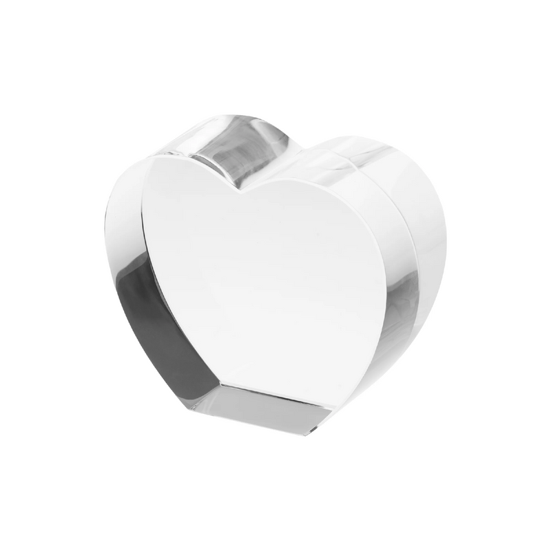 xTool K9 Beveled Heart-Shaped Crystal For F2 Ultra UV Laser Engraver