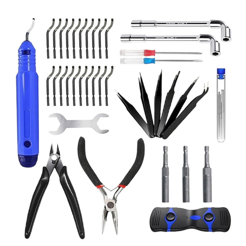 304 Piece 3D Printer Tool Kit, Finishing Kit & Cleaning Kit with Storage Case - Swing Design