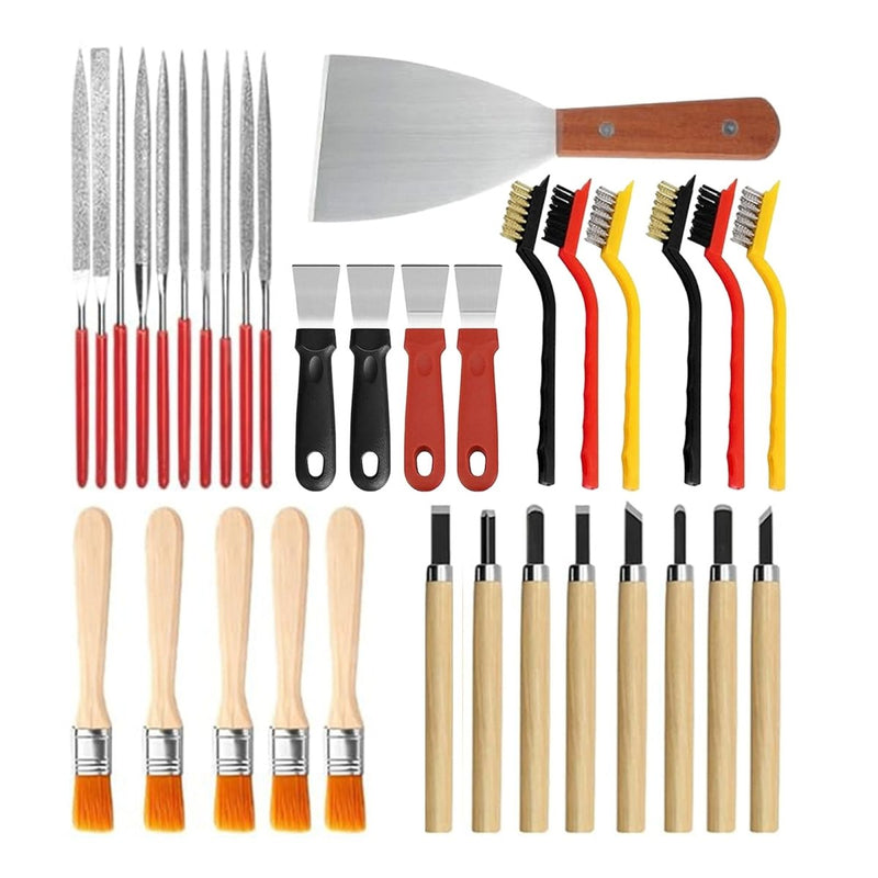 304 Piece 3D Printer Tool Kit, Finishing Kit & Cleaning Kit with Storage Case - Swing Design