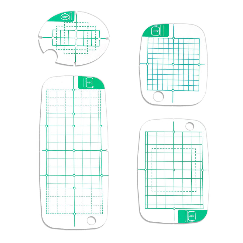 4pc Embroidery Hoop Set for Brother SE2000, PE900 and Other Models Sewing Accessories Brother