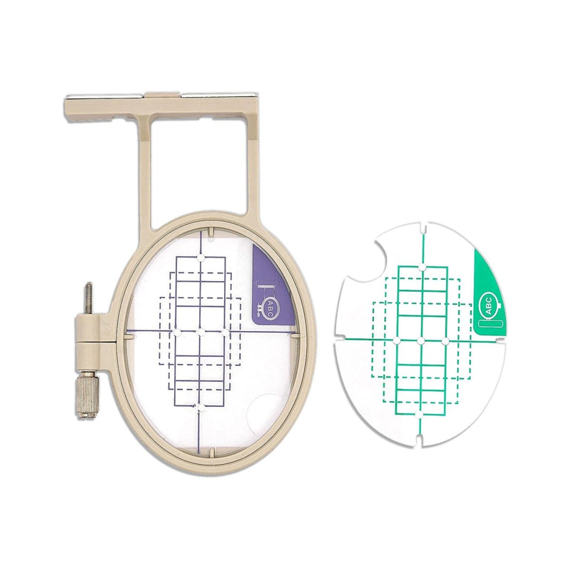 4pc Embroidery Hoop Set & Thread for Brother SE2000, PE900 & Other Models - Swing Design