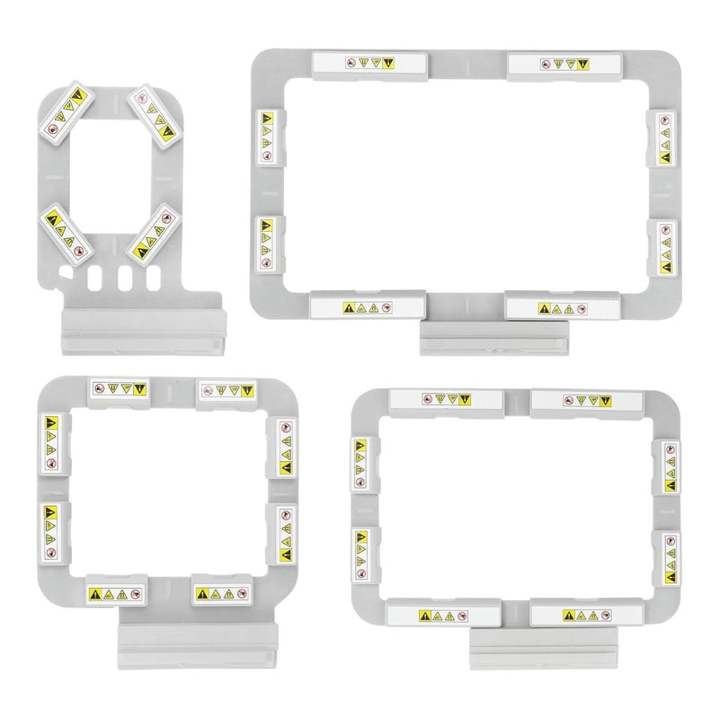 4pc Magnetic Embroidery Hoop Set for Brother NQ1700E and Other Models - Swing Design