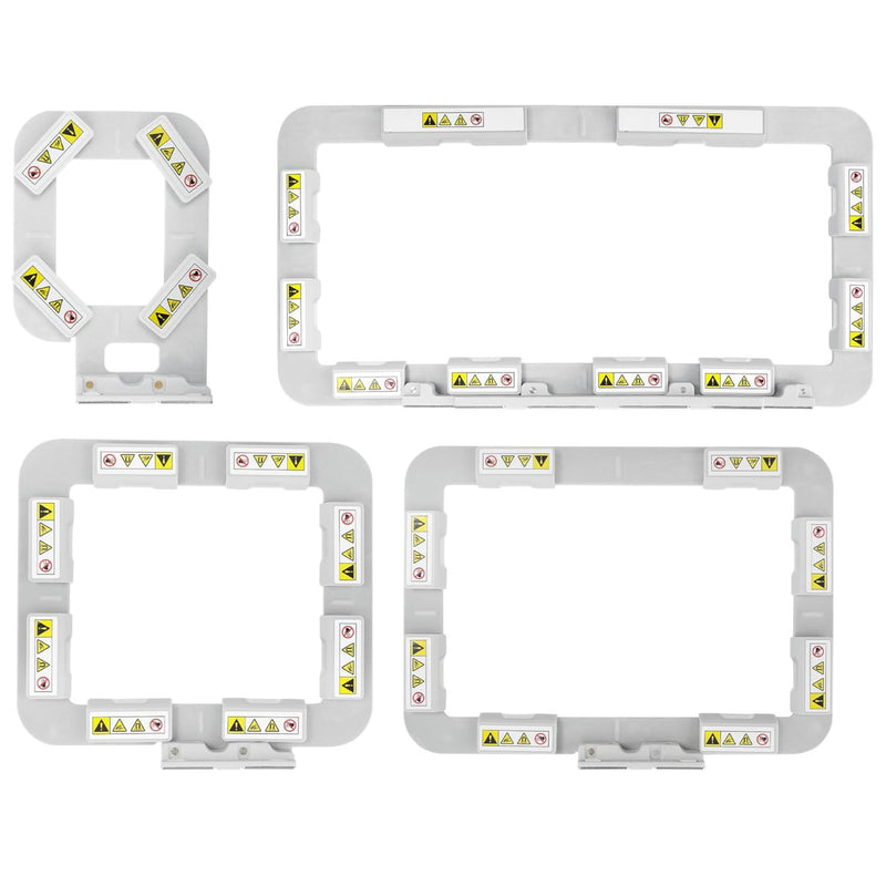 4pc Magnetic Embroidery Hoop Set for Brother SE2000, PE900 and Other Models Sewing Accessories Brother