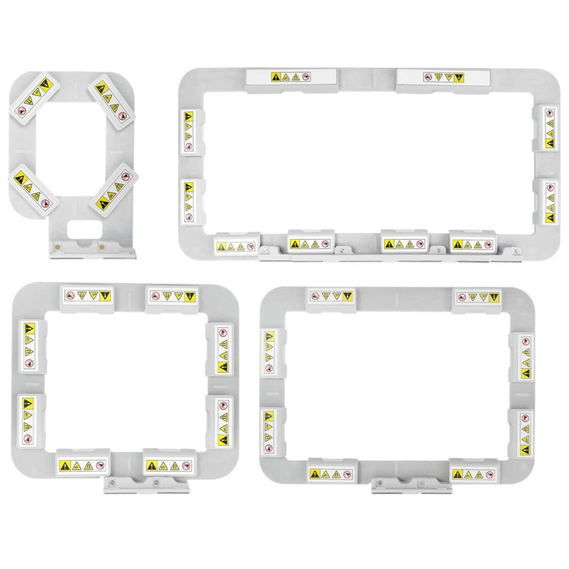 4pc Magnetic Embroidery Hoop Set for Brother SE2000, PE900 and Other Models - Swing Design