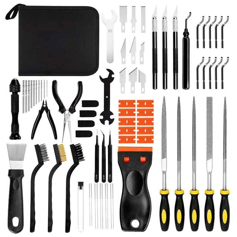 68 Piece 3D Printer Tool Kit & Cleaning Kit with Storage Case 3D Printer Bambu Lab