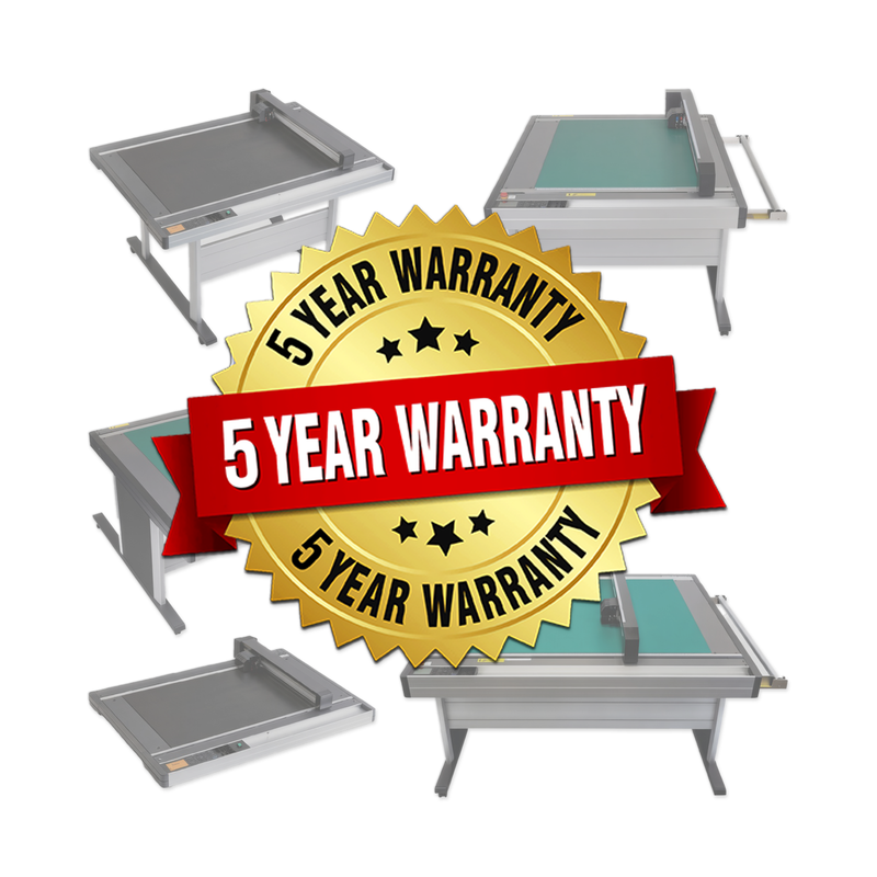 Graphtec FCX Flatbed Series Extended 5 Year Warranty