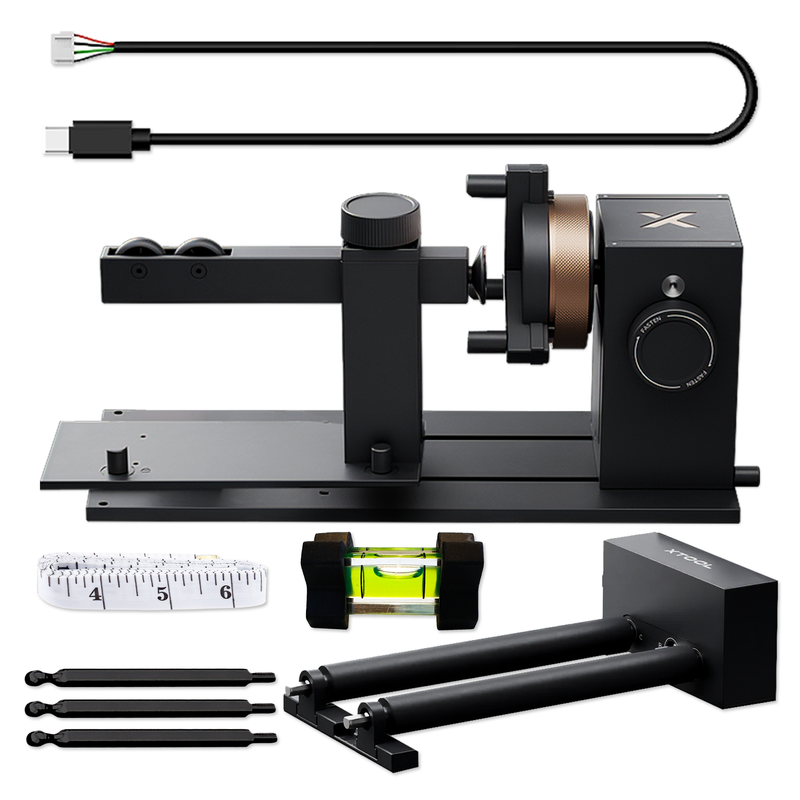 xTool P3 80W CO2 Laser Cutter & Engraving Machine with Rotary, Rail System