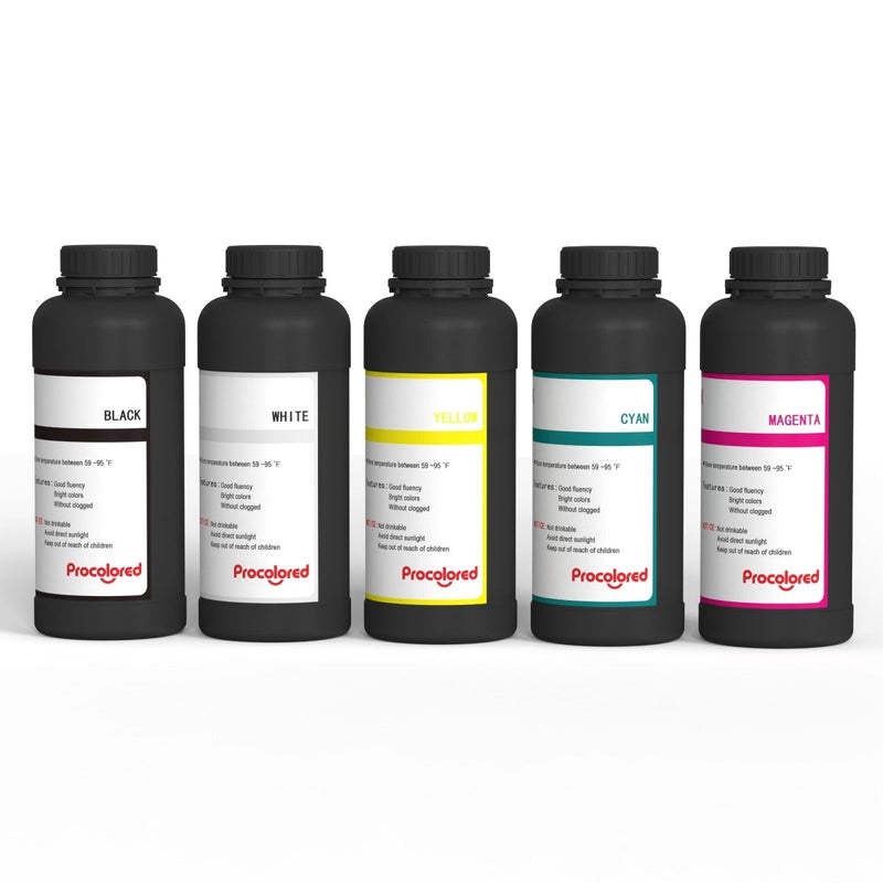Procolored UV Printer Ink 500ml - White - Swing Design