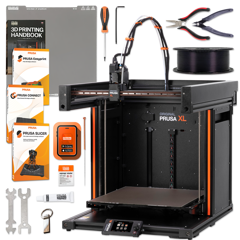 Prusa XL+ Single-Tool Head 3D Printer with Optional Enclosure