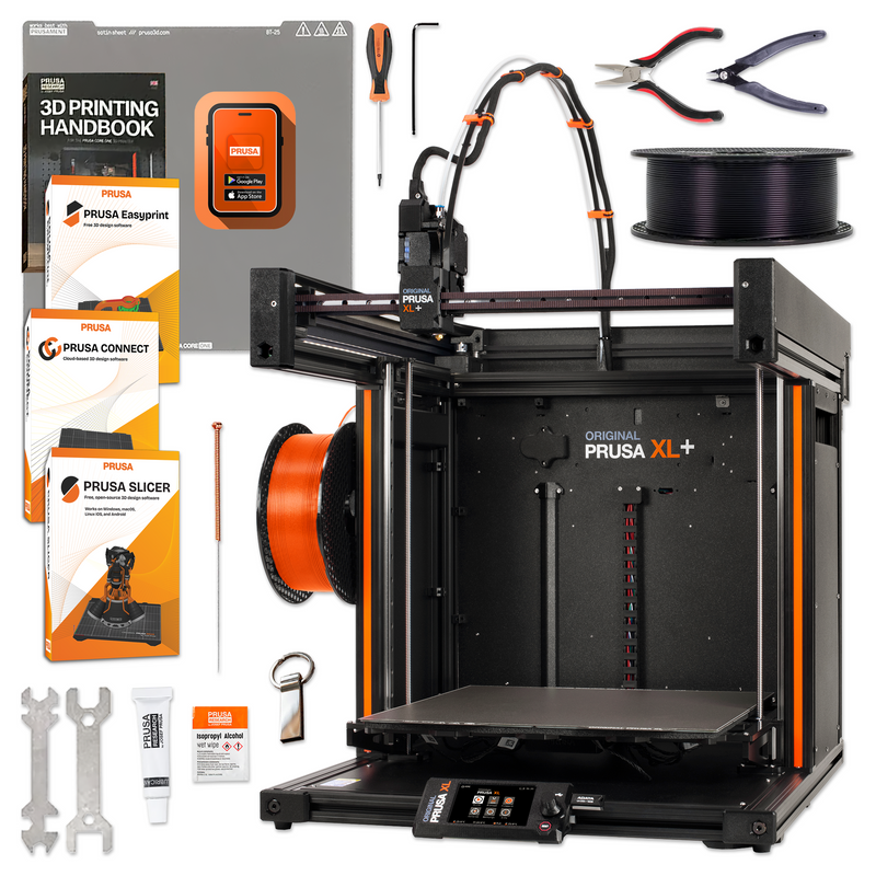 Prusa XL+ Single-Toolhead 3D Printer with Optional Enclosure
