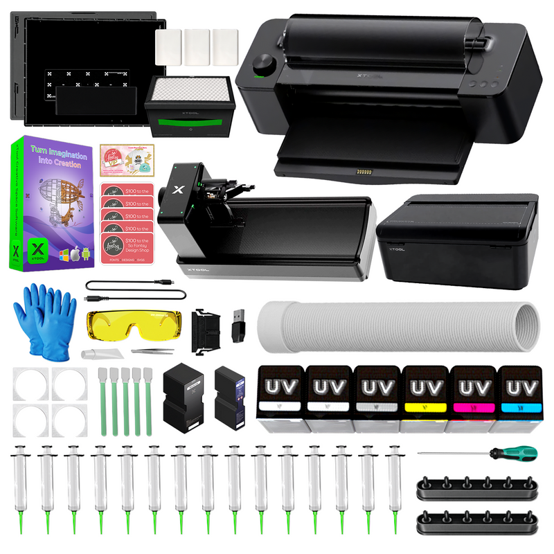 xTool O1 Omni Single Head UV Printer All-in-One Business Bundle
