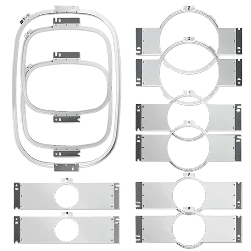 BAi Mirror 15 Needle Commercial Embroidery Machine Bundle with Cap & Hat Hoops Brother Sewing Bundle Bai