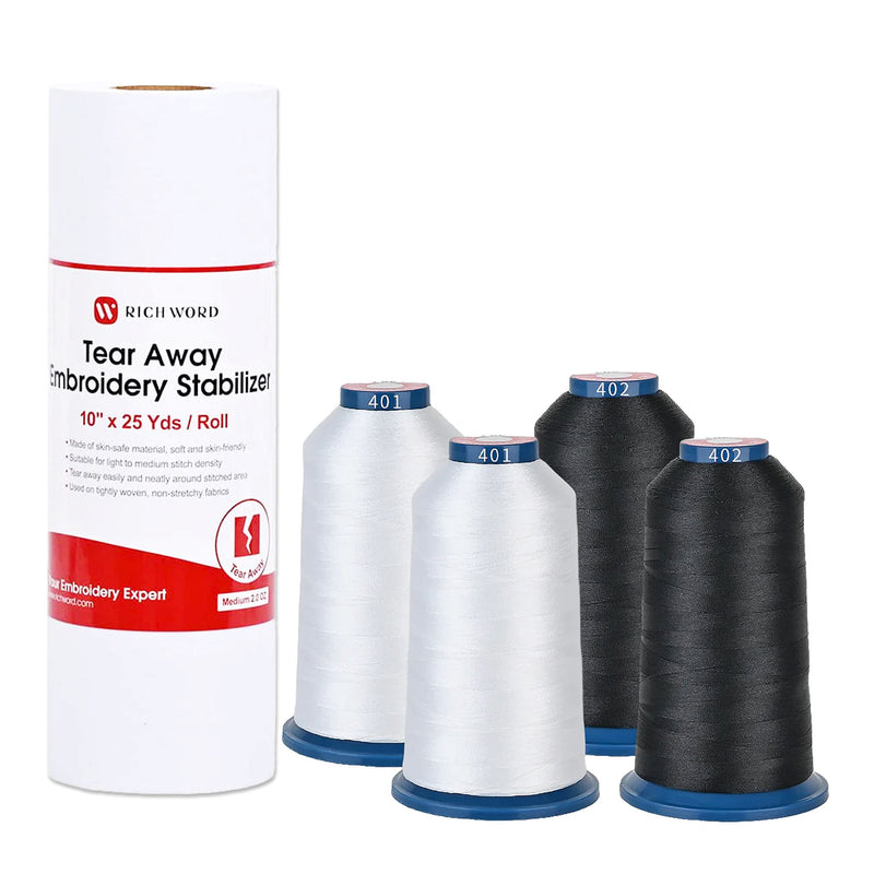 BAi VISION Two Head 15 Needle Embroidery Machine Bundle with Cap & Hat Hoops Brother Sewing Bundle Bai