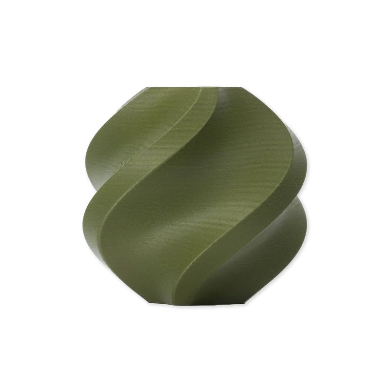 Bambu Lab 1.75mm PLA Matte Filament With Reusable SpoolMatte Dark Green (11501) - Swing Design