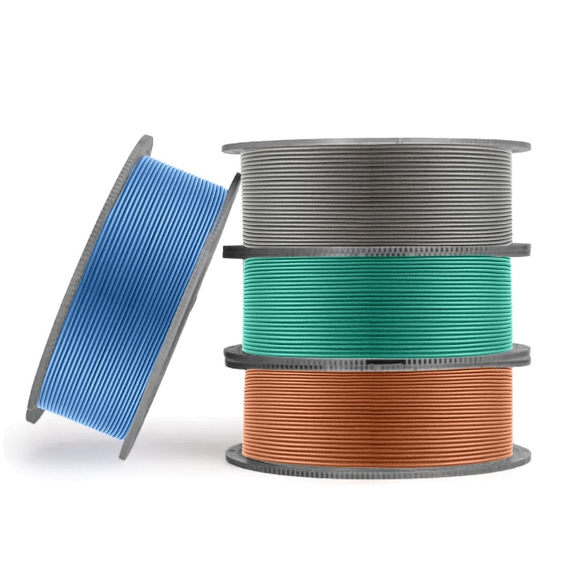 Bambu Lab 1.75mm PLA Metal Filament With Reusable SpoolCobalt Blue Metallic (13600) - Swing Design