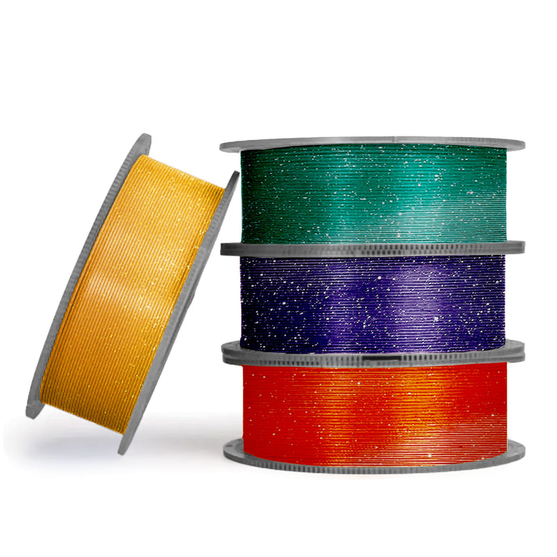 Bambu Lab 1.75mm PLA Sparkle Filament With Reusable Spool - Swing Design