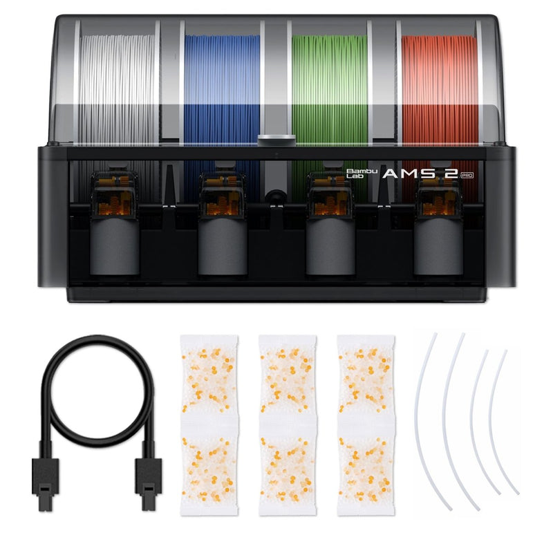 Bambu Lab Filament Automatic Material System (AMS) 2 PRO with Filament Dryer - Swing Design