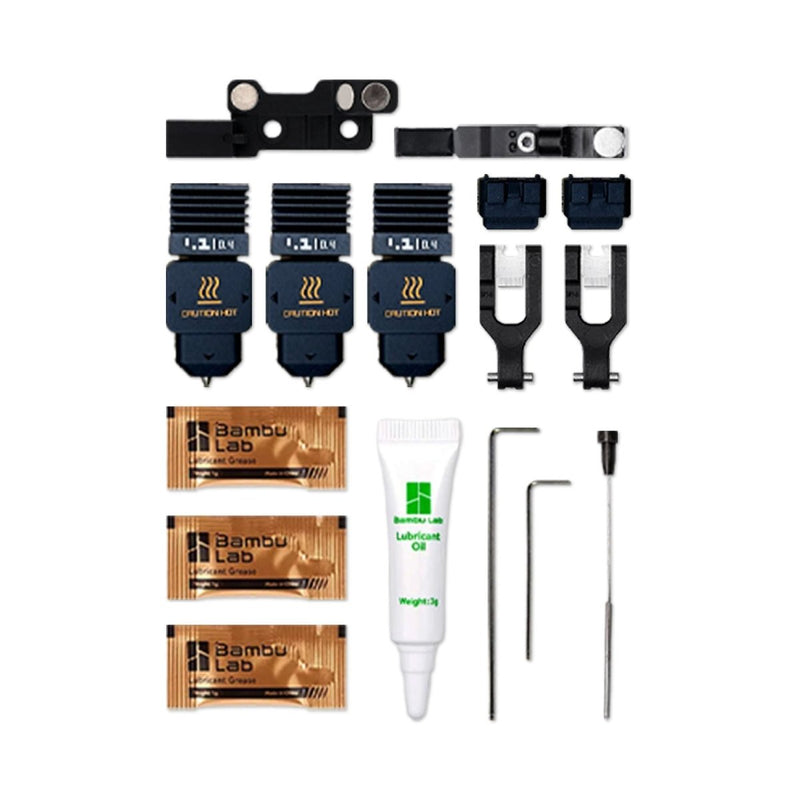 Bambu Lab H2D Dual Head 3D Printer Bundle with 16 Color AMS 2 PRO System - Swing Design