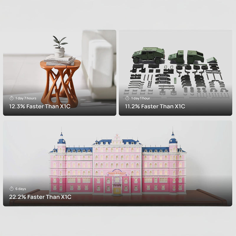 Bambu Lab H2S 3D Printer Base Bundle with 4 Spool AMS 2 PRO System 3D Printer Bundle Bambu Lab