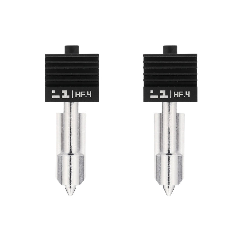 Bambu Lab High Flow 0.4mm Hardened Steel Nozzle Hotend for H2 & P2 Series 3D Printer Bambu Lab Set of 2 Nozzles