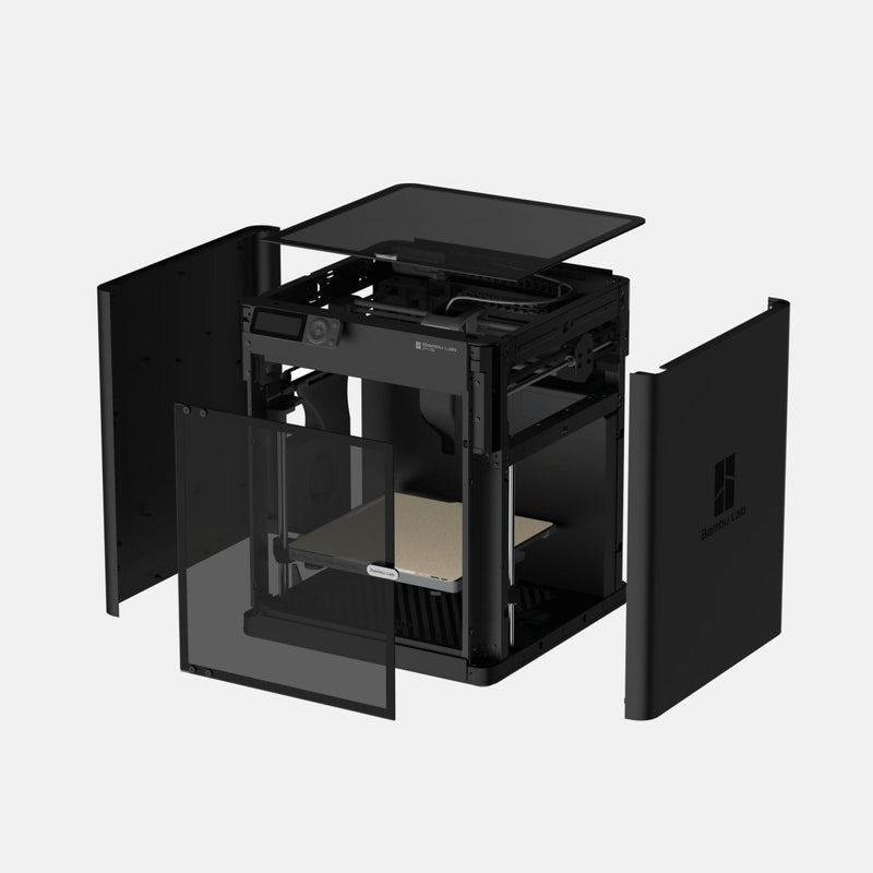 Bambu Lab P1S 3D Printer with 4 Spool AMS 2 PRO System Swing Design 6