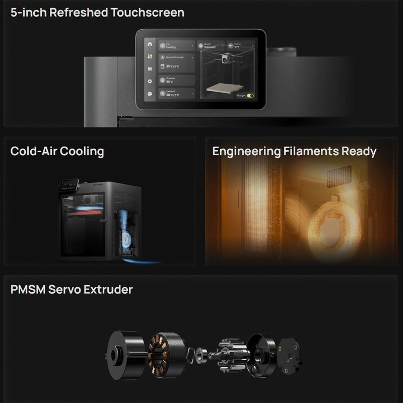 Bambu Lab P2S Combo 3D Printer with AMS 2 PRO System - Swing Design