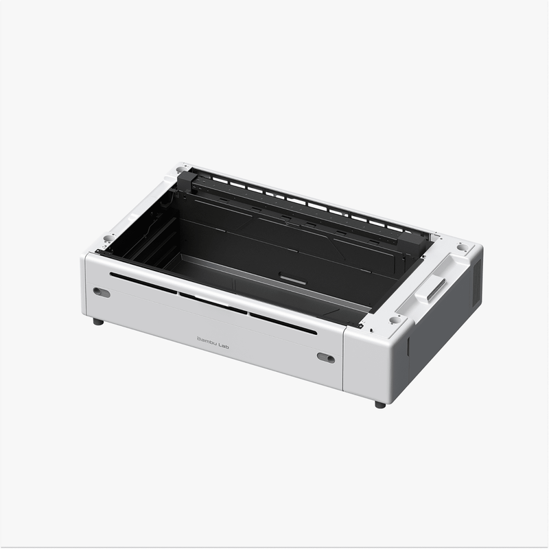 Bambu Lab R1 Riser Base for Rotary & Automatic Conveyor Swing Design 3