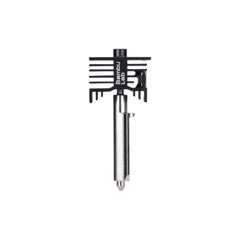 Bambu Lab Standard Flow 0.2mm Hardened Steel Nozzle Hotend for H2, X2 & P2 SeriesSet of 6 Nozzles - Swing Design