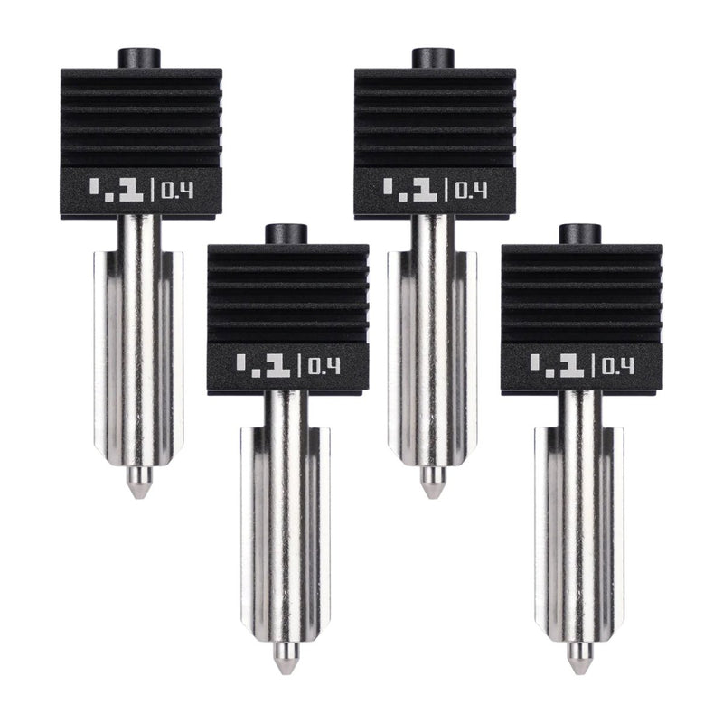 Bambu Lab Standard Flow 0.4mm Hardened Steel Nozzle Hotend for H2, X2 & P2 Series - Swing Design
