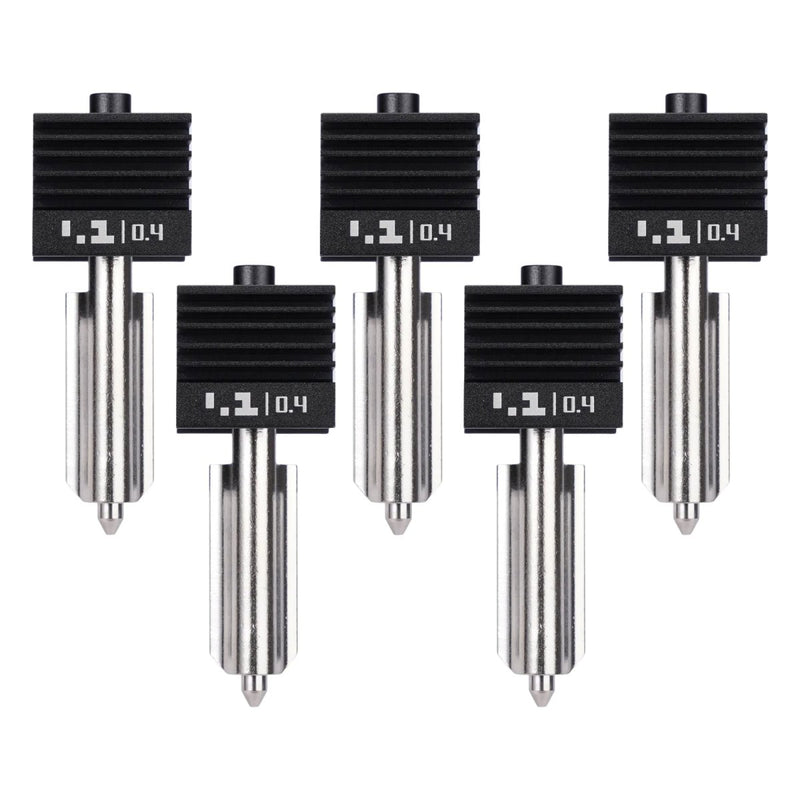 Bambu Lab Standard Flow 0.4mm Hardened Steel Nozzle Hotend for H2, X2 & P2 Series - Swing Design