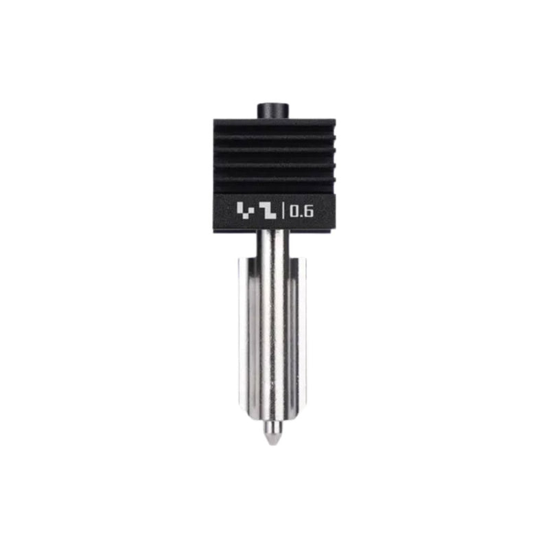Bambu Lab Standard Flow 0.6mm Hardened Steel Nozzle Hotend for H2, X2 & P2 SeriesSingle Nozzle (Qty 1) - Swing Design