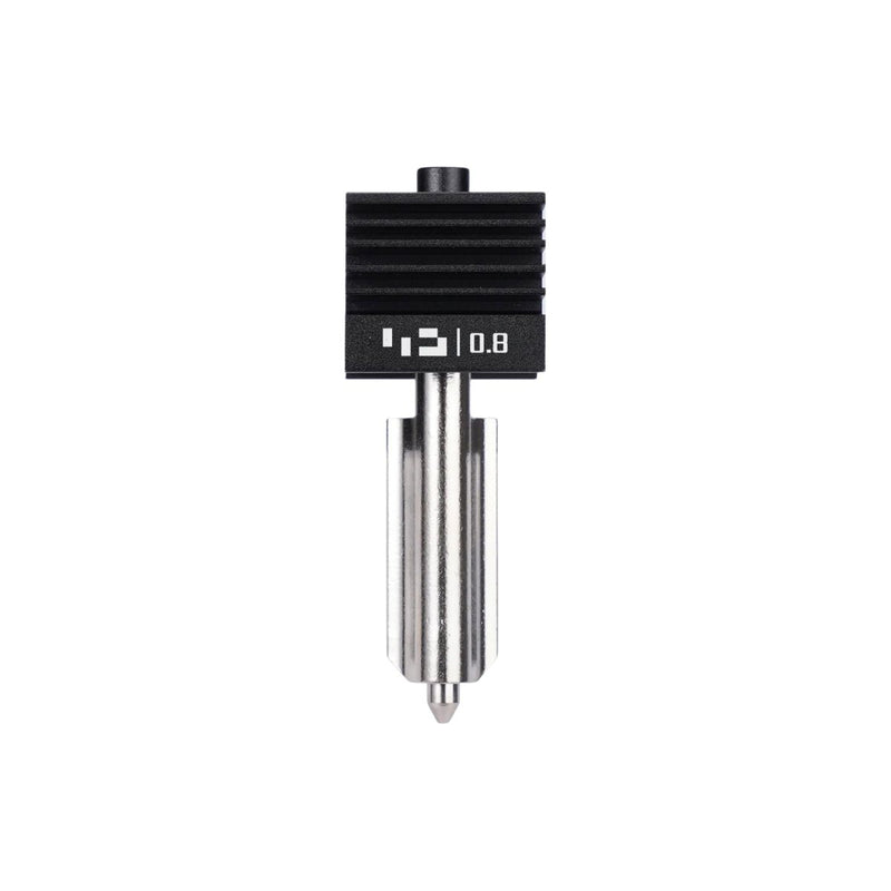 Bambu Lab Standard Flow 0.8mm Hardened Steel Nozzle Hotend for H2, X2 & P2 SeriesSingle Nozzle (Qty 1) - Swing Design