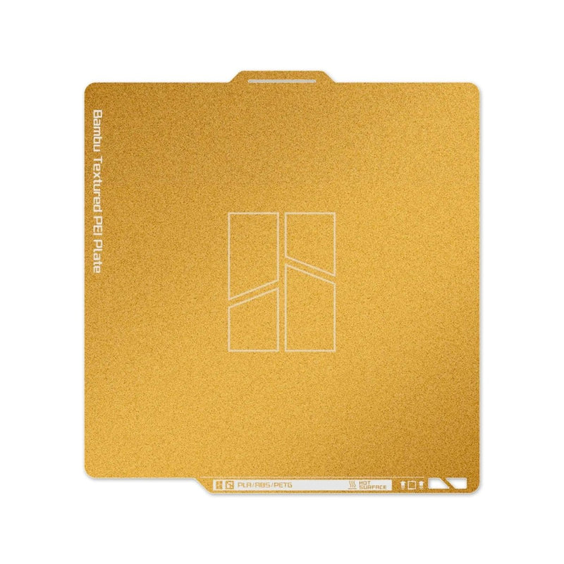 Bambu Lab Textured PEI Plate for X1, P1, & A1 Series - Swing Design