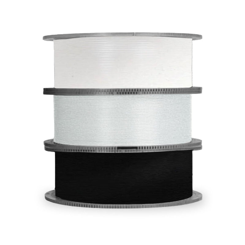 Bambu Labs 1.75mm PLA Aero Light Weight Filament With Reusable Spool Gray (14104) Swing Design 1