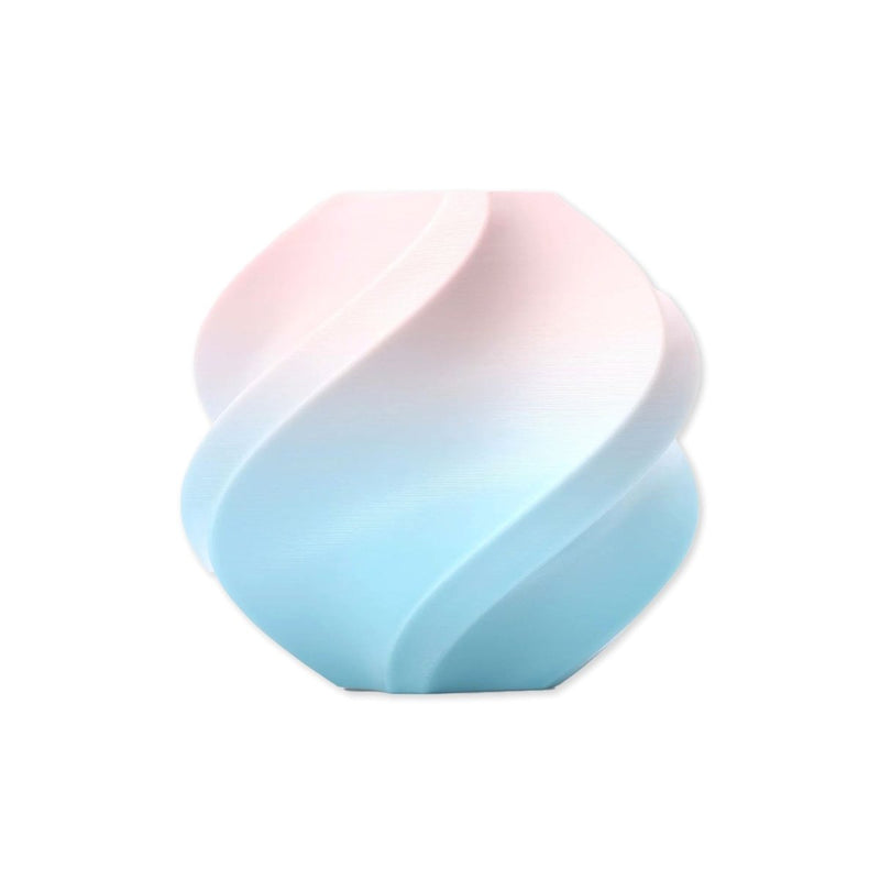 Bambu Lab 1.75mm PLA Basic Bicolor Gradient Filament With Reusable SpoolCotton Candy Cloud (10907) - Swing Design