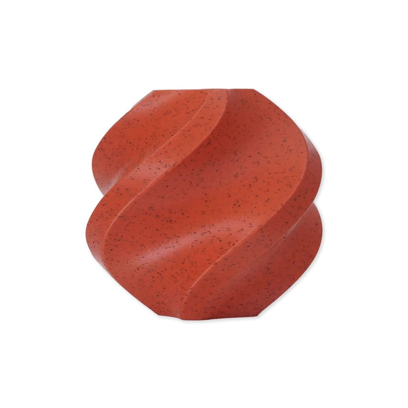 Bambu Lab 1.75mm PLA Marble Filament With With Reusable SpoolRed Granite (13201) - Swing Design