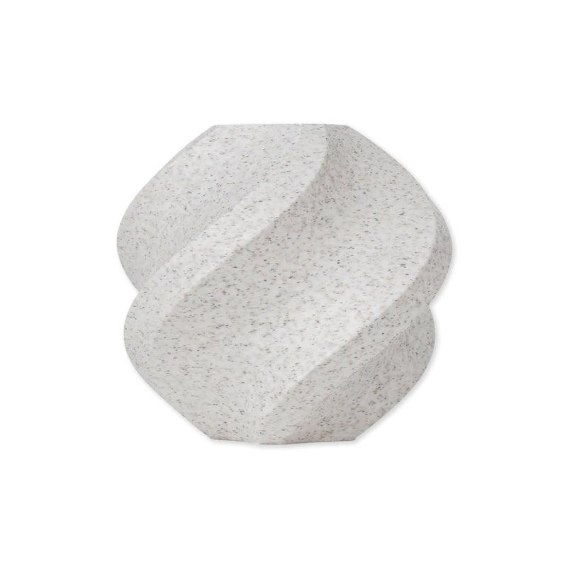 Bambu Lab 1.75mm PLA Marble Filament With With Reusable SpoolWhite Marble (13103) - Swing Design