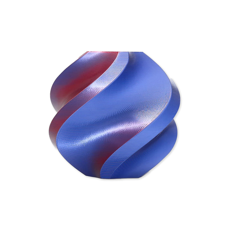 Bambu Labs PLA Silk Dual Color Filament With Spool 3D Printer Bambu Lab Midnight Blaze (13902)