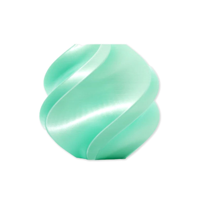 Bambu Lab 1.75mm PLA Silk+ Filament With Reusable SpoolMint (13507) - Swing Design