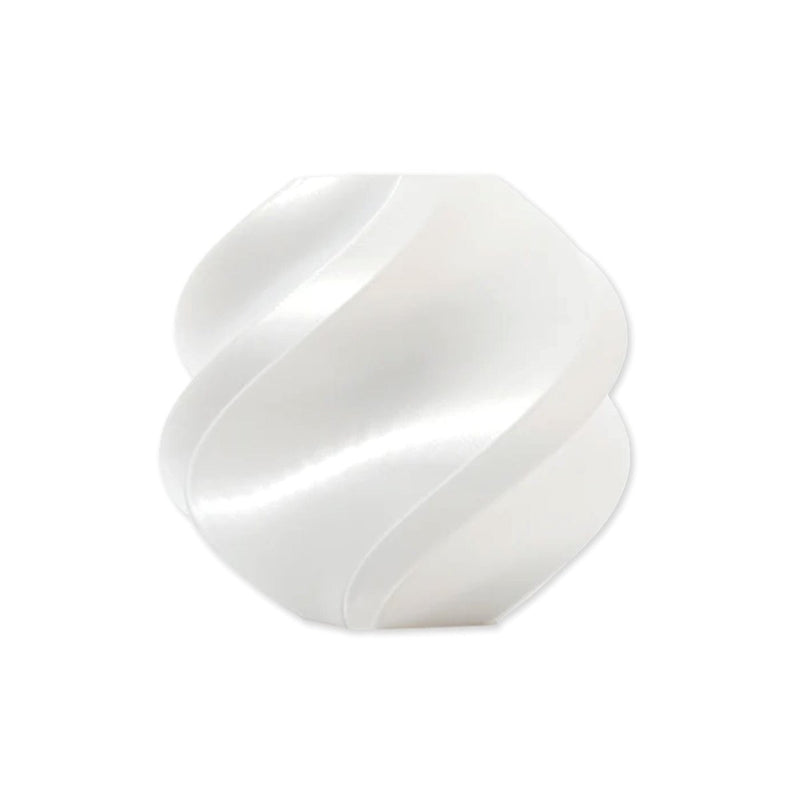 Bambu Lab 1.75mm PLA Silk+ Filament With Reusable SpoolWhite (13110) - Swing Design