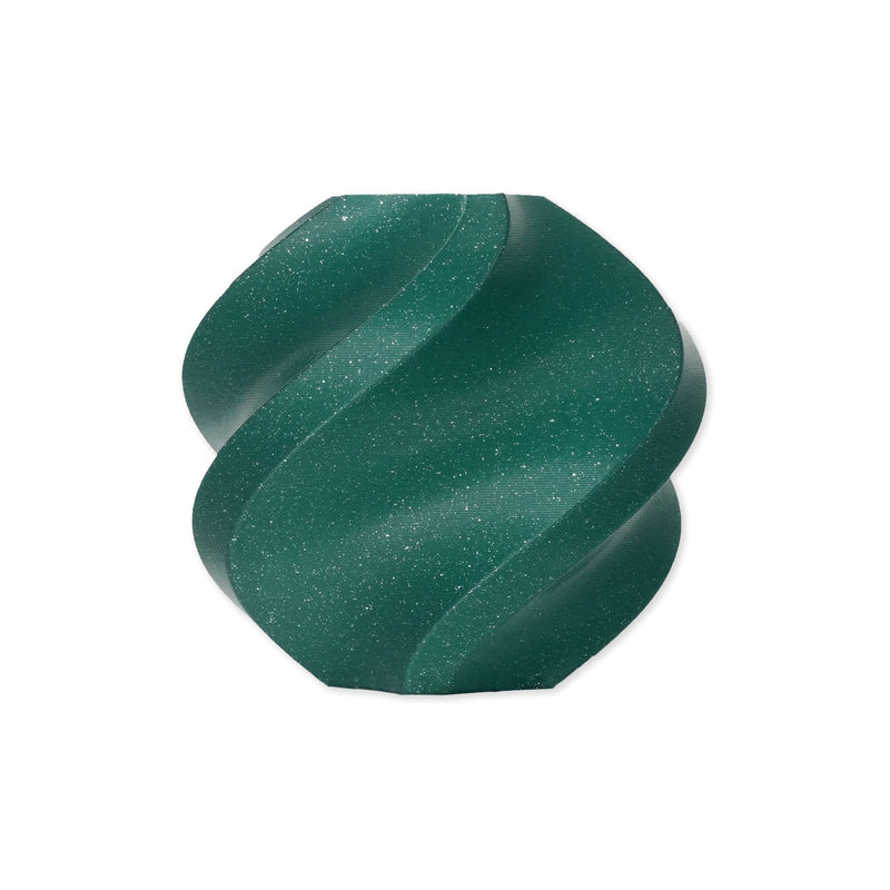 Bambu Labs PLA Sparkle Filament With Spool 3D Printer Bambu Lab Alpine Green Sparkle (13501)
