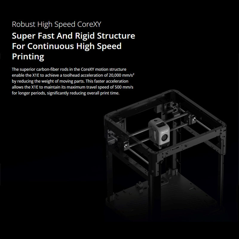 Bambu Labs X1E Professional 3D Printer Base Bundle 3D Printer Bambu Lab